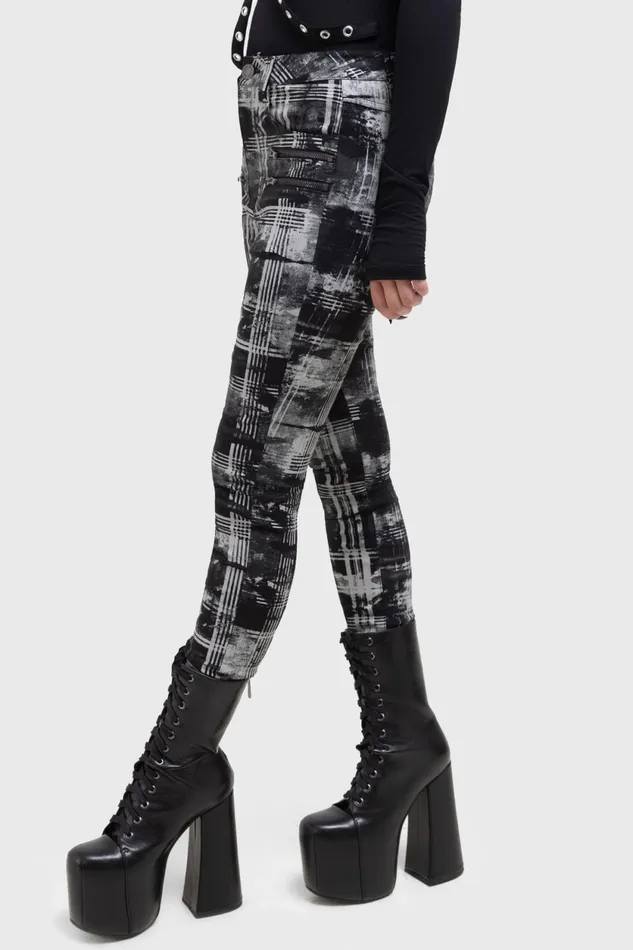 Women Trousers and Jeans Killstar Stormcloud Trousers
