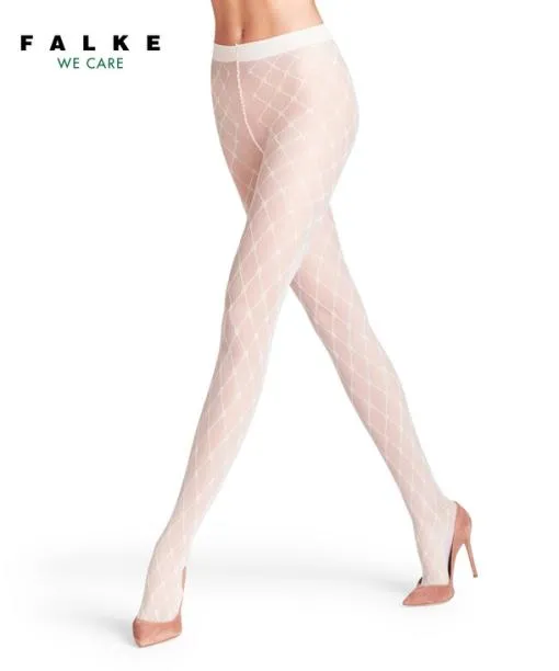 Women Twisted Story 20 DEN Women Tights Champagne FALKE Patterned Tights