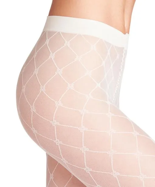 Women Twisted Story 20 DEN Women Tights Champagne FALKE Patterned Tights