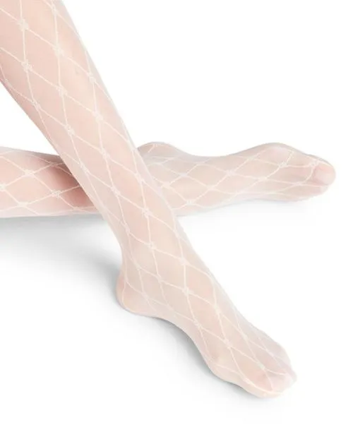 Women Twisted Story 20 DEN Women Tights Champagne FALKE Patterned Tights