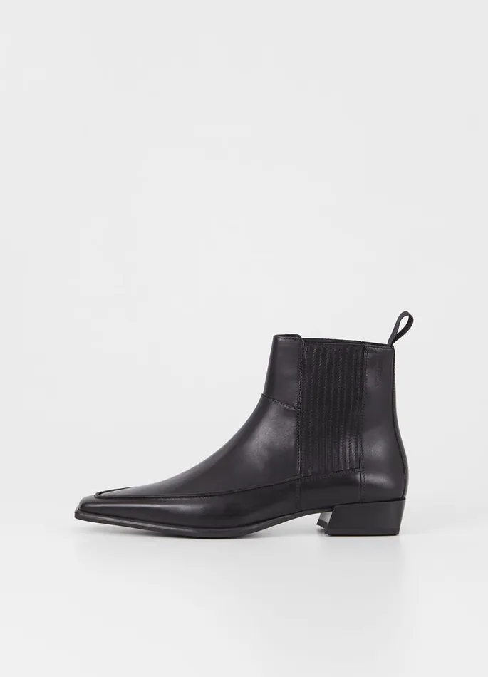 Women Vagabond Boots NELLA BOOTS Black Leather