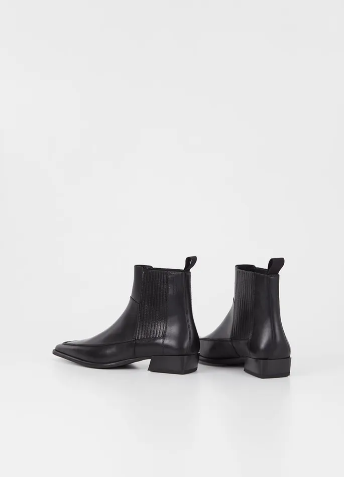 Women Vagabond Boots NELLA BOOTS Black Leather