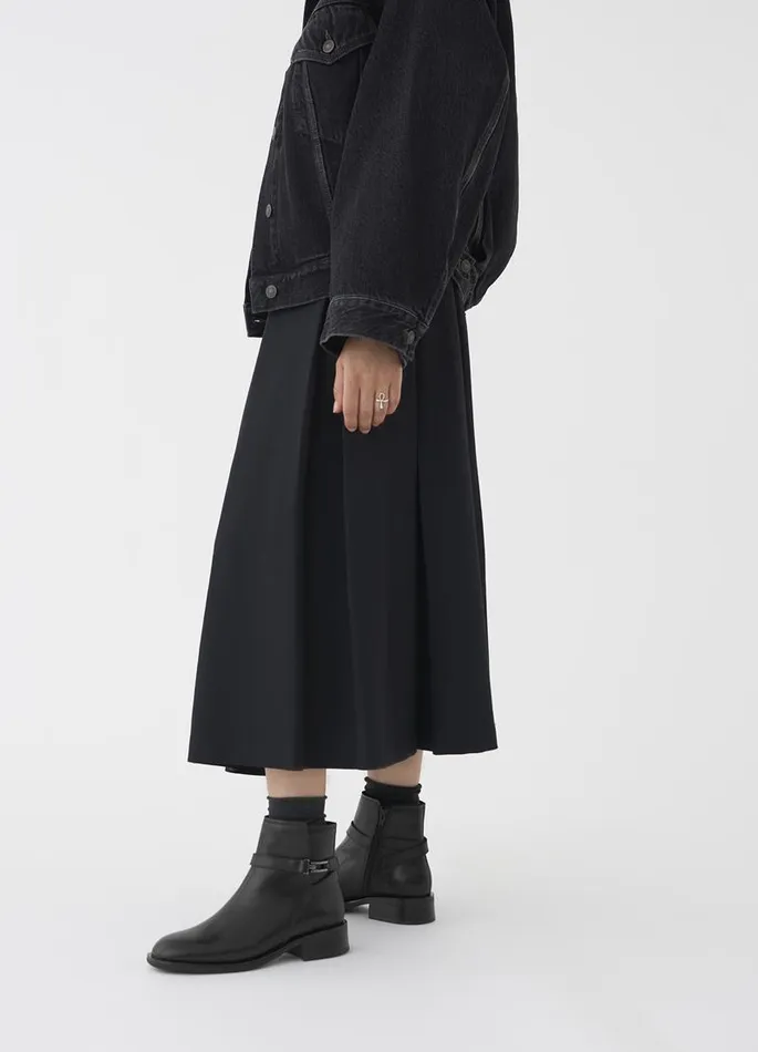 Women Vagabond Boots SHEILA BOOTS Black Leather