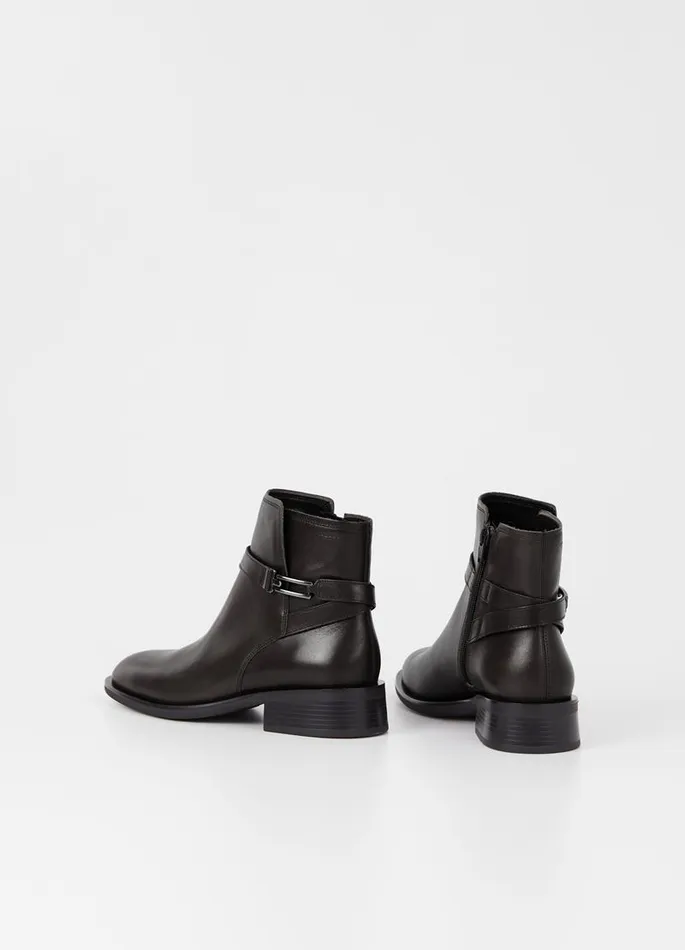 Women Vagabond Boots SHEILA BOOTS Black Leather