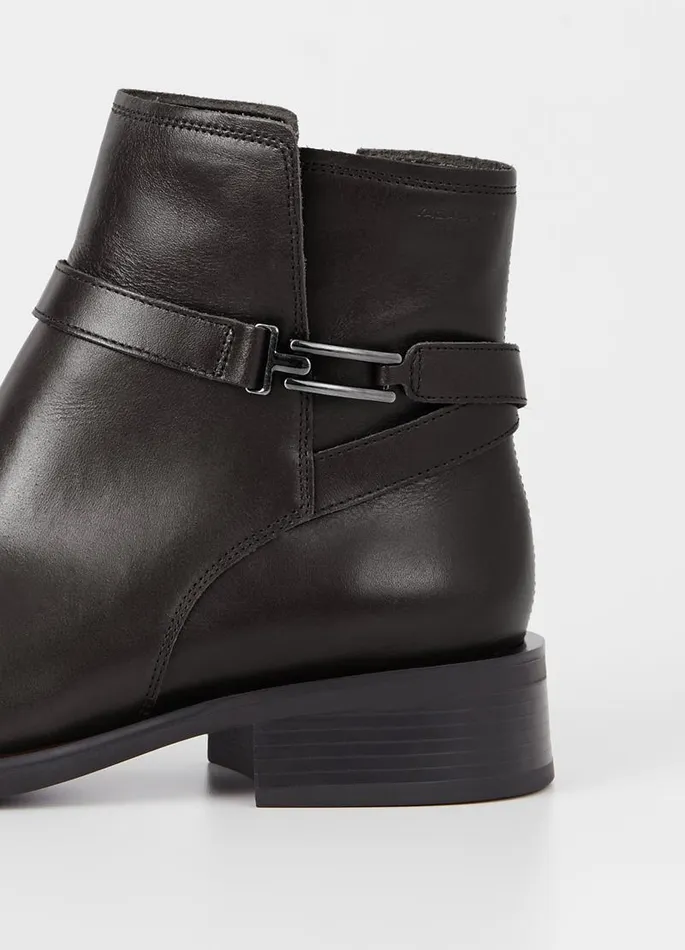 Women Vagabond Boots SHEILA BOOTS Black Leather