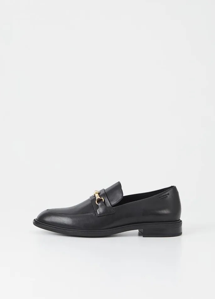 Women Vagabond Loafers FRANCES 20 LOAFER Black Leather
