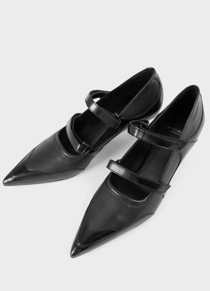 Women Vagabond Pumps LYKKE PUMPS Black Leathercomb