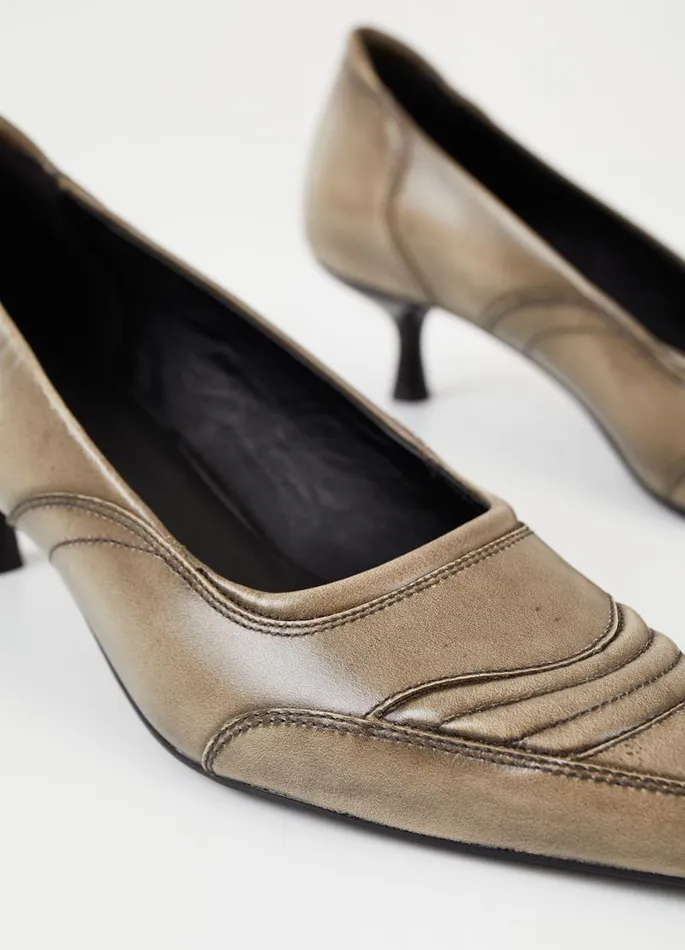 Women Vagabond Pumps LYKKE PUMPS Light Brown Brushoff Leather