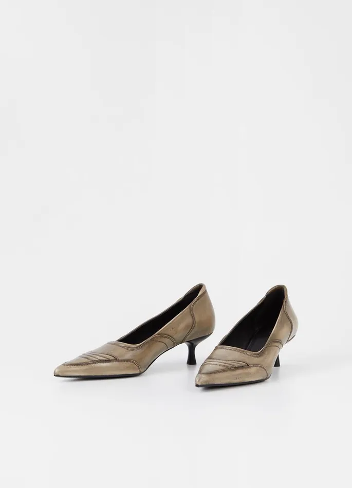 Women Vagabond Pumps LYKKE PUMPS Light Brown Brushoff Leather