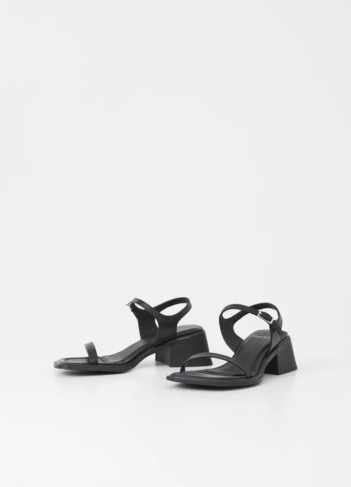 Women Vagabond Sandals INES SANDALS Black Leather
