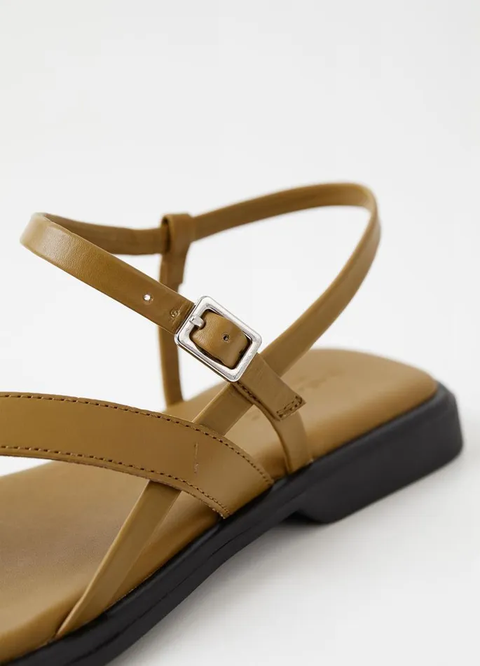Women Vagabond Sandals IZZY SANDALS Green Leather