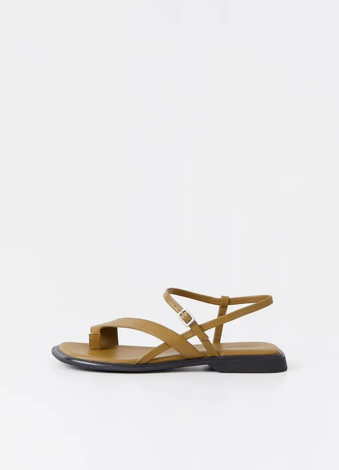 Women Vagabond Sandals IZZY SANDALS Green Leather
