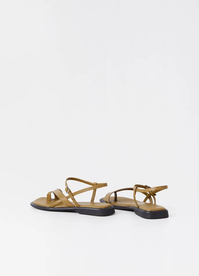 Women Vagabond Sandals IZZY SANDALS Green Leather