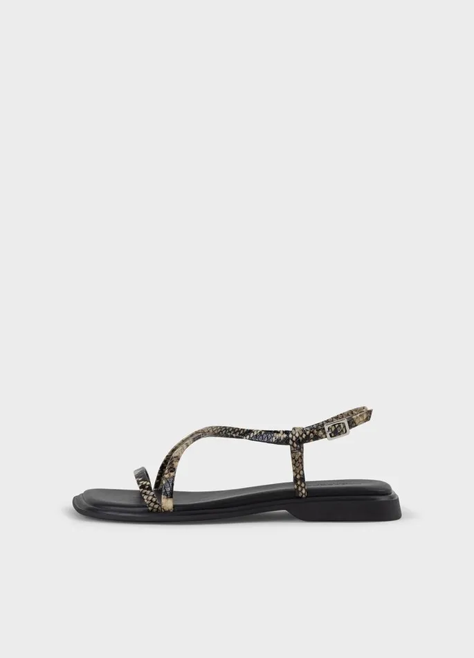 Women Vagabond Sandals IZZY SANDALS Multicolour Embossed Leather