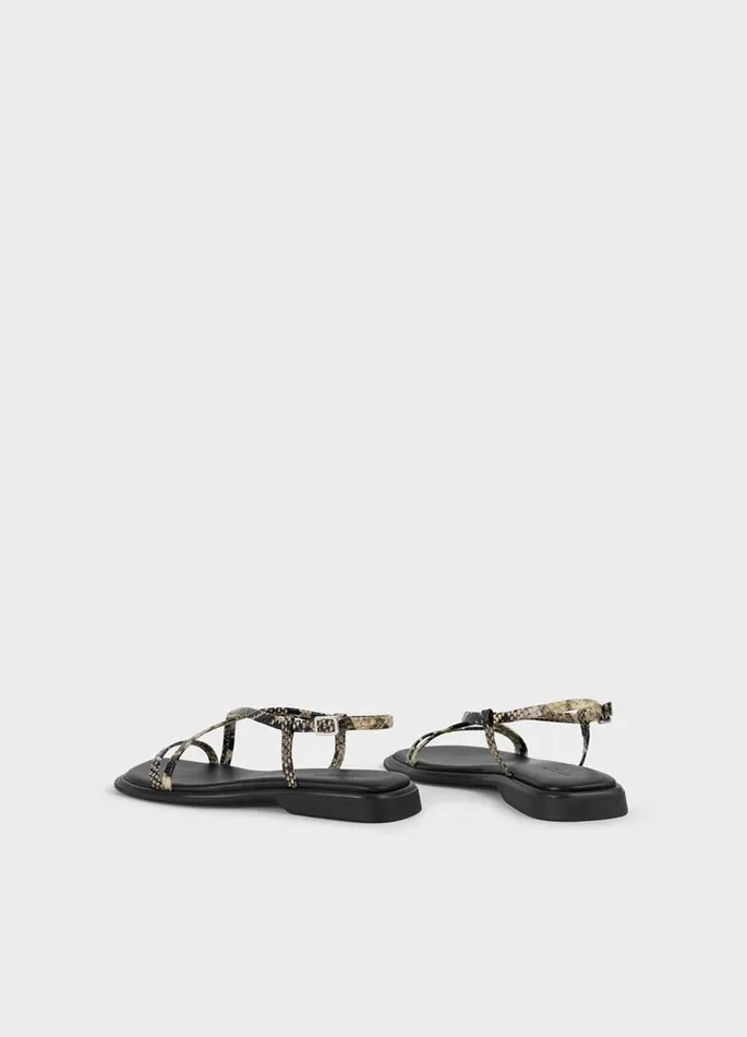 Women Vagabond Sandals IZZY SANDALS Multicolour Embossed Leather