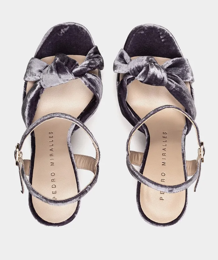 Women Versalles Purple 8211 Heeled Sandals Pedro Miralles