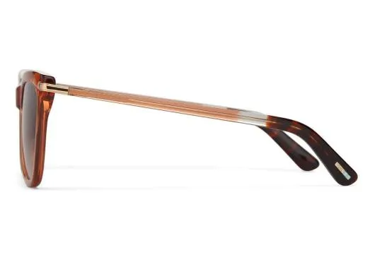 Women Victoria Terracotta Crystalgoldbrown Gradient TOMS Sunglasses