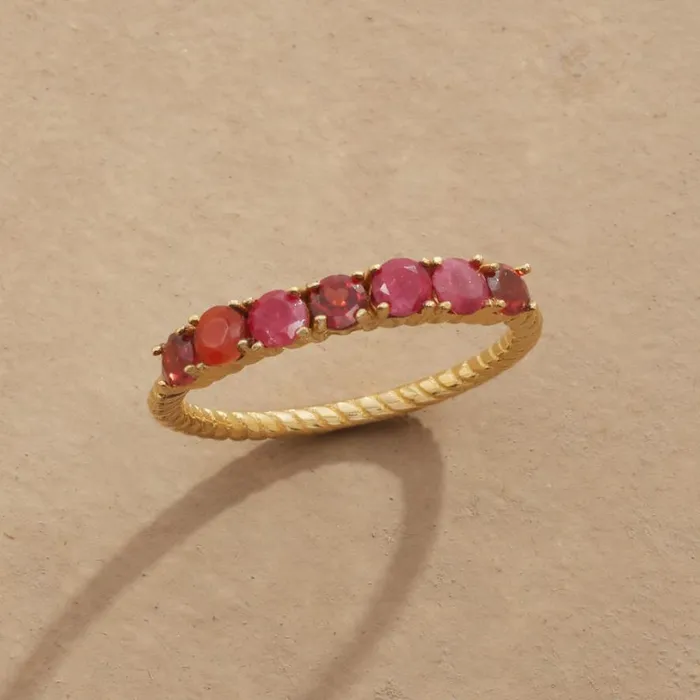 Women Vivid Arc Ring Sundance Catalog Rings