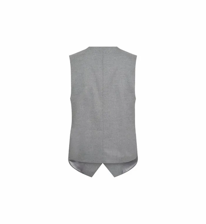 Women Waistcoats MOS MOSH MMElene Caia Vest Sharkskin