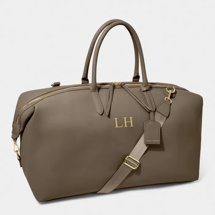 Women Weekend Bags Katie Loxton Oxford Weekend Holdall 8211 Mink