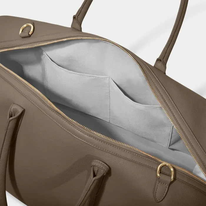 Women Weekend Bags Katie Loxton Oxford Weekend Holdall 8211 Mink