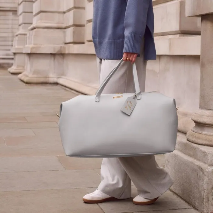 Women Weekend Bags Katie Loxton Weekend Holdall In Powder Blue 8211 Travel Duffel Bag
