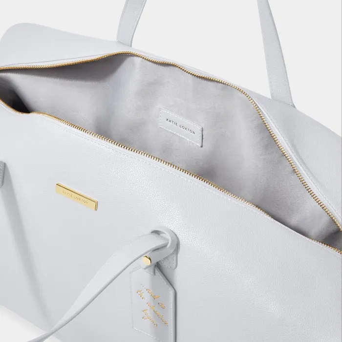 Women Weekend Bags Katie Loxton Weekend Holdall In Powder Blue 8211 Travel Duffel Bag