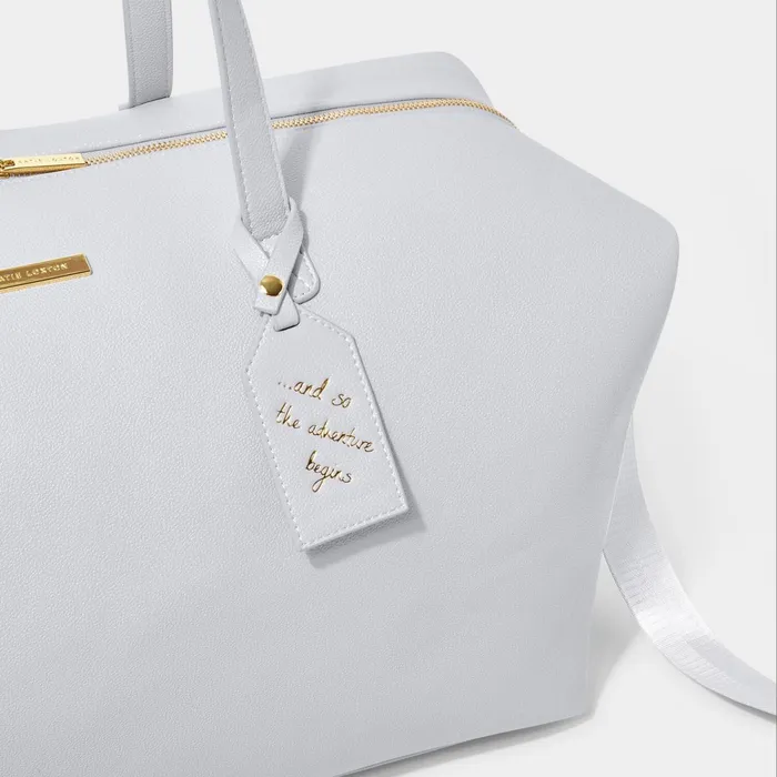 Women Weekend Bags Katie Loxton Weekend Holdall In Powder Blue 8211 Travel Duffel Bag