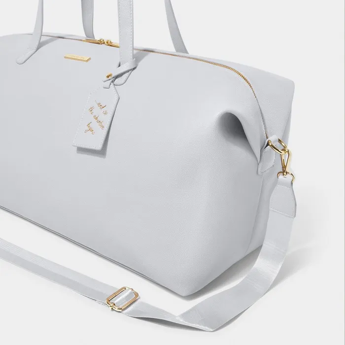 Women Weekend Bags Katie Loxton Weekend Holdall In Powder Blue 8211 Travel Duffel Bag