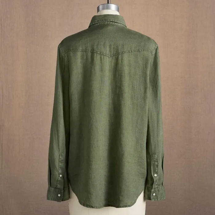 Women Willow Linen Shirt White Sundance Catalog Tops Women Willow Linen Shirt White Sundance Catalog Tops