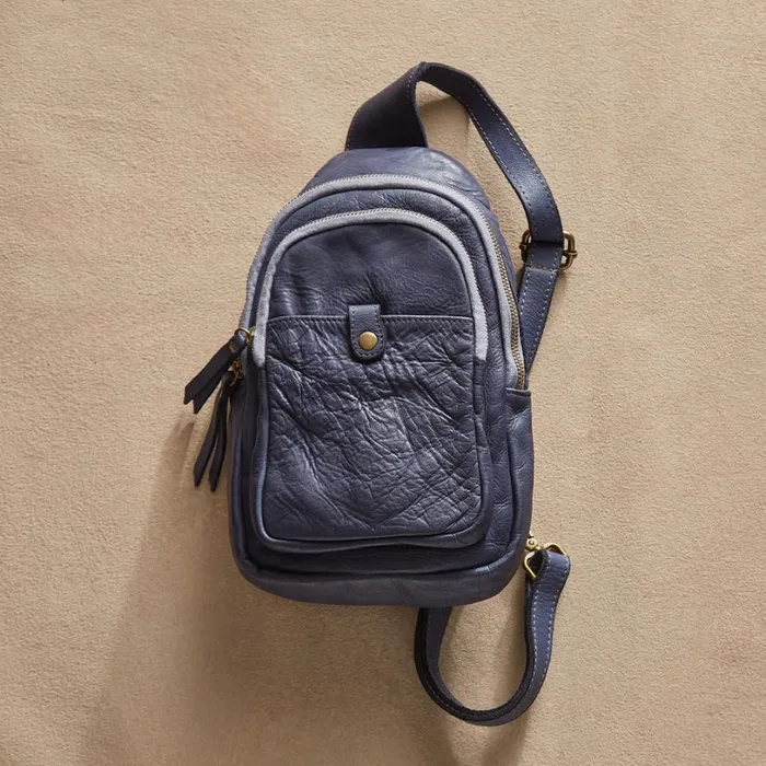 Women Winding Road Bag Navy Sundance Catalog Handbags