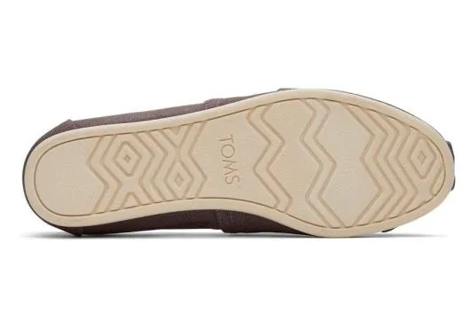 Women WomenAlpargata Grey Recycled Cotton Canvas Ash TOMS Alpargatas