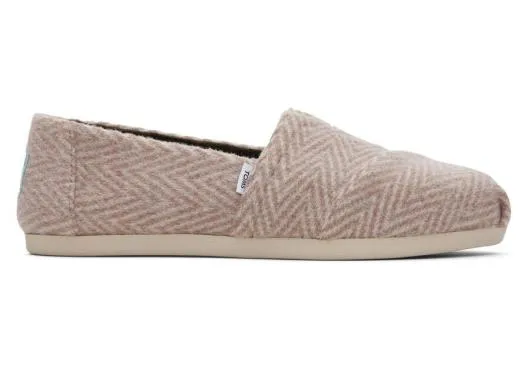 Women WomenAlpargata Natural Herringbone Herringbone Oatmeal TOMS Alpargatas