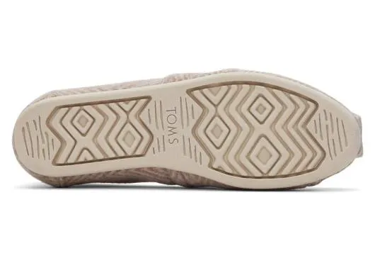 Women WomenAlpargata Natural Herringbone Herringbone Oatmeal TOMS Alpargatas