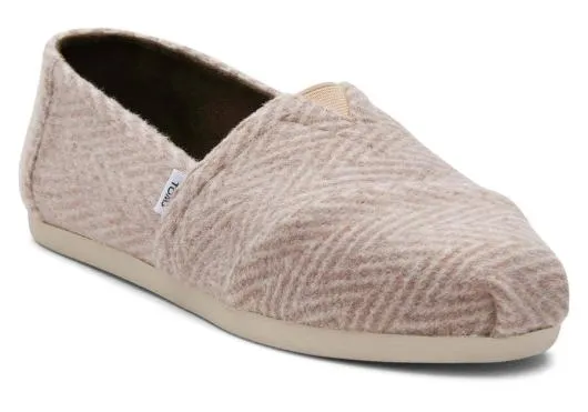 Women WomenAlpargata Natural Herringbone Herringbone Oatmeal TOMS Alpargatas