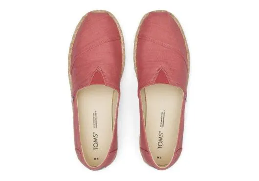 Women WomenAlpargata Rope Platform Faded Rose TOMS Alpargatas