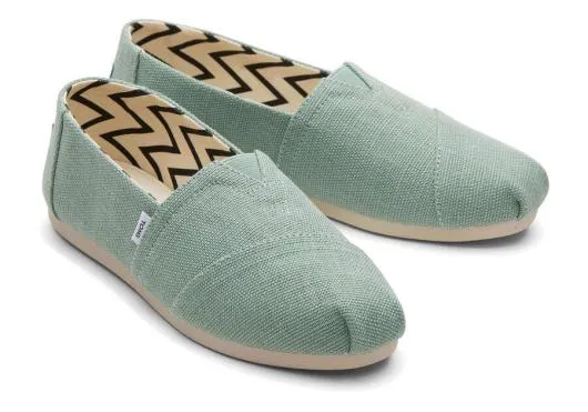 Women WomenAlpargata Sage Heritage Canvas Frosty Sage TOMS Alpargatas