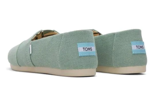 Women WomenAlpargata Sage Heritage Canvas Frosty Sage TOMS Alpargatas