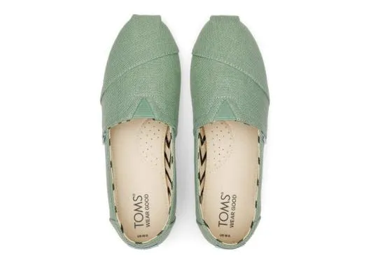 Women WomenAlpargata Sage Heritage Canvas Frosty Sage TOMS Alpargatas
