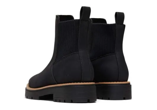 Women WomenCort Black Vegan Boot Black TOMS Boots and Booties