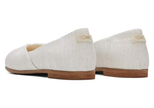Women WomenJutti Neat Flat Natural TOMS Dress Casual