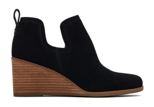 Women WomenKallie Black Suede Wedge Boot Wide Width Black Wide TOMS Boots and Booties Women WomenKallie Black Suede Wedge Boot Wide Width Black Wide TOMS Boots and Booties