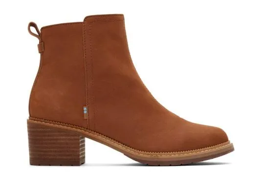 Women WomenMarina Tan Leather Heeled Boot Tan TOMS Boots and Booties
