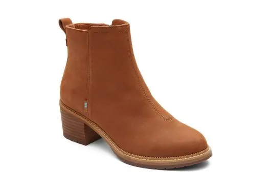 Women WomenMarina Tan Leather Heeled Boot Tan TOMS Boots and Booties