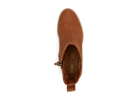 Women WomenMarina Tan Leather Heeled Boot Tan TOMS Boots and Booties