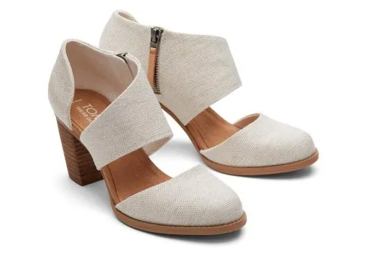 Women WomenMilan Natural Closed Toe Heel Natural TOMS Exclusives