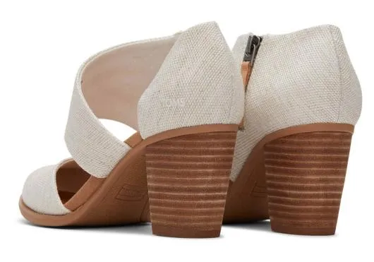 Women WomenMilan Natural Closed Toe Heel Natural TOMS Exclusives