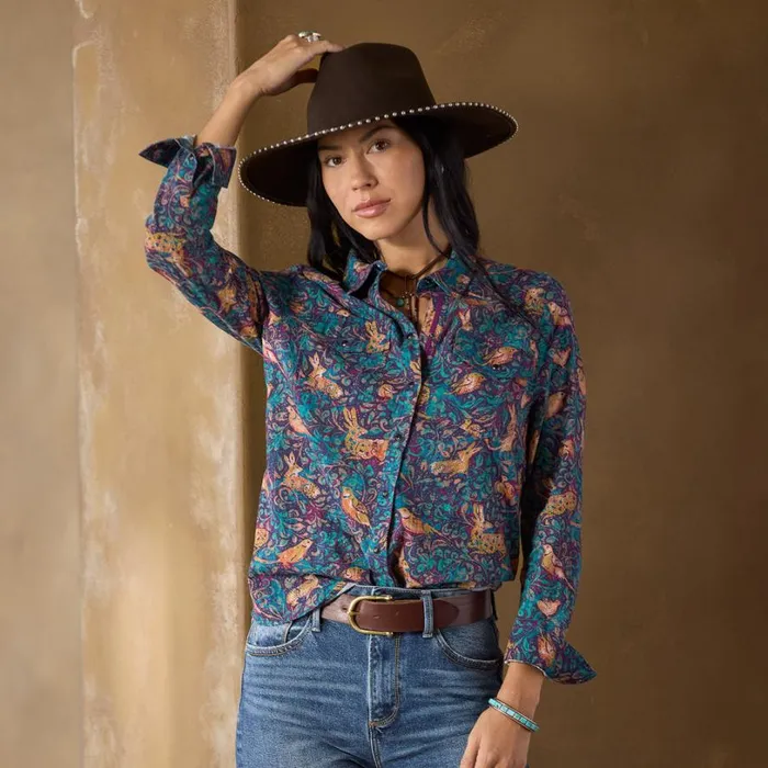 Women Woodsong Joy Shirt Eclipse Sundance Catalog Tops Women Woodsong Joy Shirt Eclipse Sundance Catalog Tops
