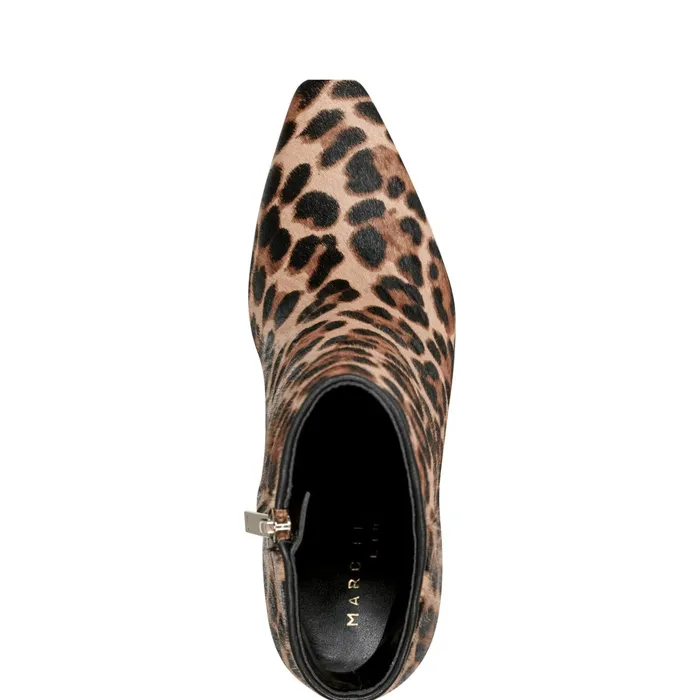 Women Yanaraly Heeled Bootie Leopard Marc Fisher Boots and Booties