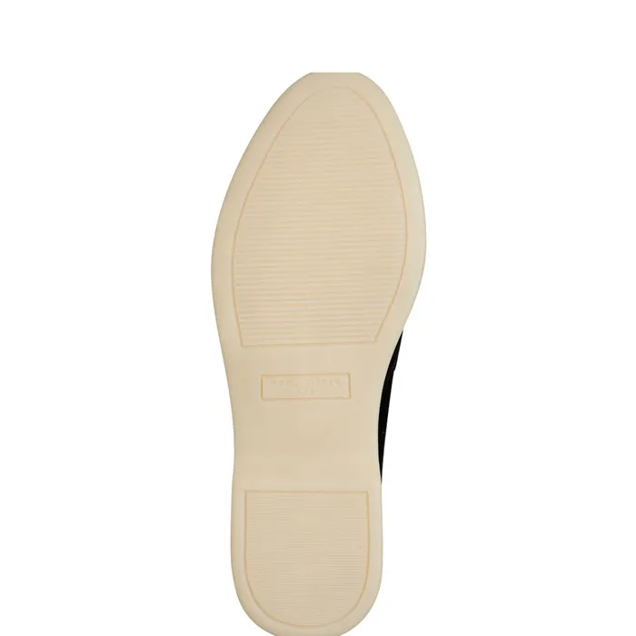 Women Yanelli Casual Loafer Black Suede Marc Fisher Loafers and Flats